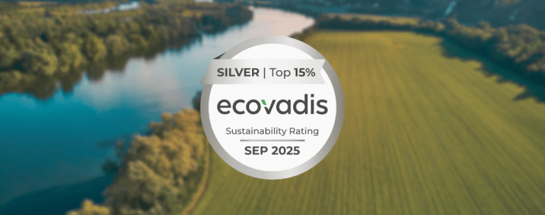 Medaille d'argent EcoVadis 2025 pour le Groupe Roullier